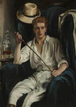 William Bruce Ellis Ranken (British, 1881-1941), The Young Polo Player, 1920. Oil on canvas, 128 x 101 cm. Blackburn Museum and Art Gallery, Blackburn, Lancashire.