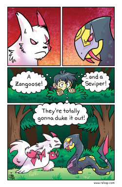hyenafu:  My submission to PokeStory 2, which is AVAILABLE NOW! This sort of story is very typical of me, no? (In case you were wondering, the trainer is no one in particular.) 