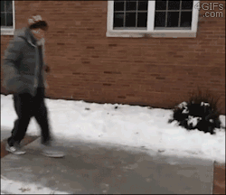 4gifs:  Ice makes anyone a breakdancer. [video] 