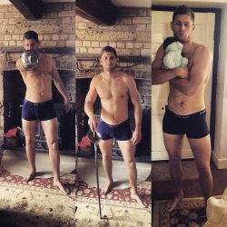 rugbyplayerandfan:  hairyathletes:  giantsorcowboys:  Hump Day Eve Hunk! Hump Day came early With Barty Hills, Founder Of The Flair Bears, A Boldly Bodacious Rugby Squad Founded To Promote The Flair Life!…Life Filled “With Ambition, Excitement, Adventure,