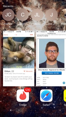 azurewhelp: spuandi:  kindagucci:  kindagucci:  IVE MET A SEX OFFENDER ON THE APP TINDER AND IM WARNING EVERYONE IN AND AROUND AUSTIN TEXAS OF THIS MAN. I CONTACTED TINDER AND THEY REFUSE TO TAKE ANY FURTHER ACTION. PLEASE REBLOG THIS SO THAT OTHER GIRLS