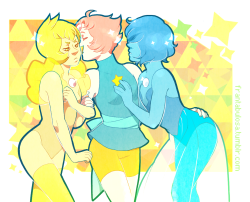 frantabulosa:  I said I was gonna draw the Pearls smooching and I did! My patreons got this first last month plus a bunch of other drawings, comics AND their PSD files~ Please consider supporting me! Now you can get stuff by donating just 1 dollar! Thank