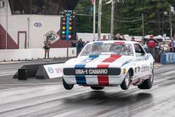 Enginedynamicsinc:  A Ufo Has Been Sighted At The Dragstrip! Bruce Larson On The