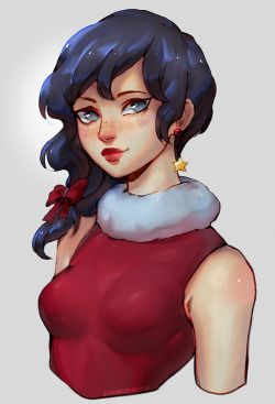 luciasatalina:Marinette getting in the December mood