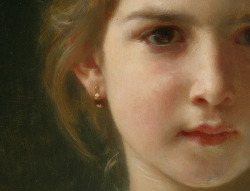 tierradentro:  Detail from Bouguereau’s “Mimosa (The Mimosa Flower)”, 1899 