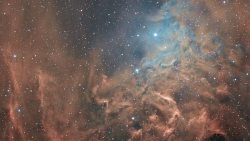 back-to-the-stars-again:  Flaming Star Nebula, IC 405.Credit: Andre van der Hoeven