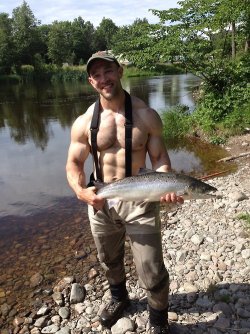 randydave69:  BUILT sportsman shows a big fish, I want to see more of HIM! Please reblog! PLEASE don’t follow ME if you are under 18!!!! I mean it! http://randydave69.tumblr.com/ http://randydave69.tumblr.com/archive   Hot waders!! Is he naked underneath
