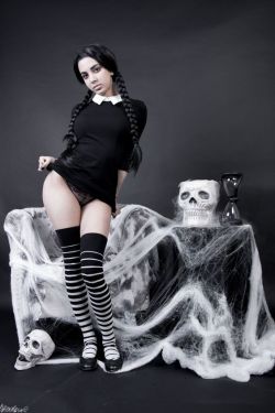 nassircarter:  Wednesday Addams All Grown Up by Swimsuit Succubus