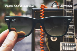 ray-ban:  Punk for a Day Day // October 25 // #Wayfarer 
