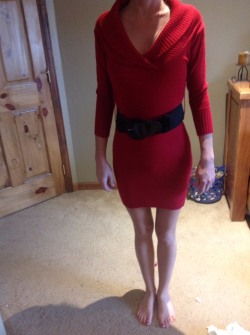 Yummypantyseller:  My Outfit For Hubby’s Christmas Party!   Panties Or No Panties