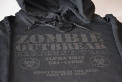 zombiefreakfest:  Zombie Hoodie Outbreak Response Team undead hooded sweatshirt dead walking sweater hoodie unisex clothing great gift for husband father son by UnicornTees (29.99 USD) http://ift.tt/1bs9ACX 