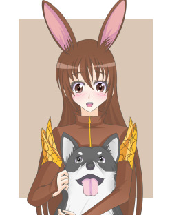 jonfawkes-art:  Pic of the week for RWBY vol2 E8. Of bunnies and doggies.  Cuties