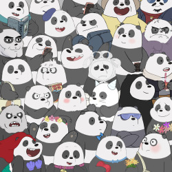 Can you spot the fake Panda in this pic? 