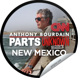     I just unlocked the Anthony Bourdain Parts Unknown: New Mexico sticker on GetGlue                      1689 others have also unlocked the Anthony Bourdain Parts Unknown: New Mexico sticker on GetGlue.com                  You&rsquo;re watching as