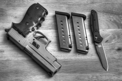 militaryandweapons:  Sig and Benchmade by