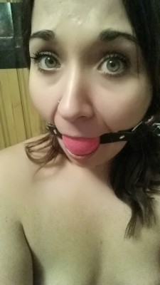 I will re-blog this every single time I see it, a gagged woman is such a beautiful thing.