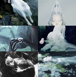 belerand:   mythology - undines or water nymphs  The origin of the Undines (or Ondines) can best be traced all the way back to ancient Greece wherein mythology cites a clan of nymphs called Oceanides claimed the waters of the world as their home. The