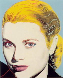 misses-clegg:  Grace Kelly by Andy Warhol. 1984 