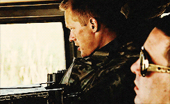 skarsgardaddict:  ”They thought they were gonna get the drop on the Iceman? Fuck, no! The Iceman can see you before you even know you’re there.” - Generation Kill (2008)   Well, I know what I&rsquo;m watching tonight.