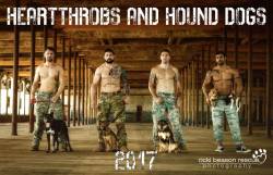 genesis950:    Heartthrobs &amp; Hounds calendar released to help raise money for rescue animals!    Hot guys &amp; dogs