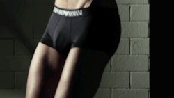 whatisajanis:  Brandon Lewis for Emporio Armani Underwear SS2015
