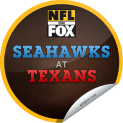      I just unlocked the NFL on Fox 2013: Seattle Seahawks @ Houston Texans sticker on GetGlue                      1188 others have also unlocked the NFL on Fox 2013: Seattle Seahawks @ Houston Texans sticker on GetGlue.com                  You&rsquo;re