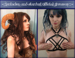 morivan:  ephemerayla:  tentacles-and-stardust:  ~:: Horn Set and Harness Giveaway!::~ There will be a first and second place :: First Place - One set of horns (Colors of your choosing) AND one harness set of your choice (My more complicated designs