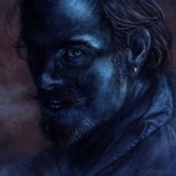 riisinaakka-draws:  “Teeth in the Dark”   Earlier when you and Mr. Gates were having words, you mentioned a letter. What was in it, Billy? Billy! What was in it?   Captain Flint (Toby Stephens) in Black Sails, season 1 episode VI.  Another lighting