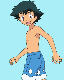 shortaminute:  Ash from Pokémon (Hoopa Movie) I think it was obvious that he is one of my favs ^-^ 