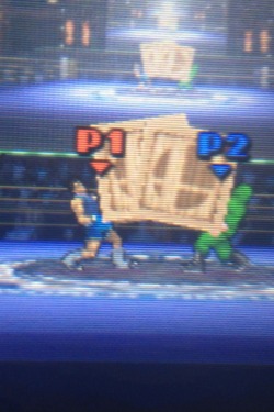 mii-fighter-gallery:  ayydam:  And welcome back to championship boxing!   It is here where the boxes reach their final stage of assembly.  The equation is illustrated here by this box.  I couldn’t afford a present this year,  so I got you this box :)