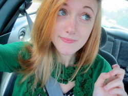 (more girls like this on http://ift.tt/2mVKSF3) Cutie in the car