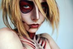 paul4allseasons:  Female Titan Makeup by Florea Flavia 