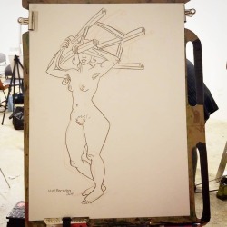 Figure drawing  #graphite #drawing #art #figuredrawing #lifedrawing #dessin #nude #croquis #artistsofinstagram #artistsontumblr  https://www.instagram.com/p/BtM2prKlNFC/?utm_source=ig_tumblr_share&amp;igshid=bcayrj0cheo0