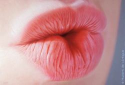paintgod:A compilation of French artist Hubert de Lartigue’s stunning hyperrealistic lip paintings, all acrylic on canvas. “The beauty of women and girls inspire me, I always do my best on each work. I try to be real. My style is the difference between