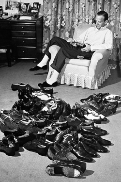 Fred Astaire et ses chaussures.
