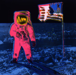 imjerryhall:  ‘Moon Walk’, screen print on Lenox Museum Board | Andy Warhol, 1987 