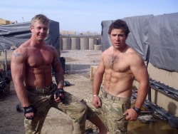hardmarineshandsoldiers:  2 Paratroopers in Afghanistan 