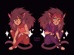 thought I’d post these Catras separately 