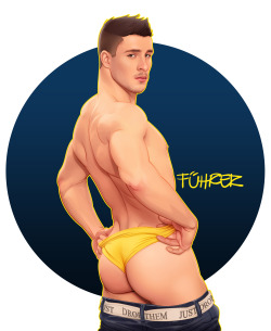 fuhrerdoodles:  Another boy from the internet.. this one was a challenge, the resollution was really bad, so i had a little of artistic licence