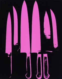 snowce:  Andy Warhol, Knives, 1981-2 