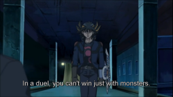 yugirl-with-dragons:  burymeinblankets:  otakelley:  I love that the “heart of the cards” message that originated with Yugi continues here - and that it’s Jack, of all people, that taught that message to Yusei. It’s because Yusei understands