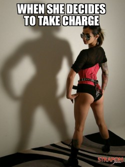 cummins4you:  Original caption :) #chastity #strapon #flr #Miss