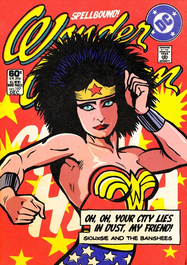 80&rsquo;s New Wave, pun &amp; post-punk superheroes