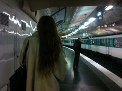 raytings:  my friend was looking so chic in her fur coat in the metro, my life is like a movie these days, I love it, I love life, isn’t that nice? 