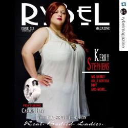 #Repost @rybelmagazine  #tittietuesday with J cup Kerry Stephens and cover model for issue 6 of Rybel Magazine @rybelmagazine came out in May 2015. To purchase any issues of Rybel click this link http://www.magcloud.com/browse/magazine/797480 #photosbyphe