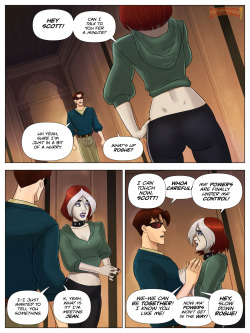 sunsetriders7:  Rogue Lust: Power Slave page 9Well it’s been a messed up few weeks with everything that happened since  I came back from vacation but I can finally start to get things back on  track again.I felt a little rusty on these  exposition pages