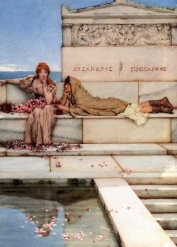 Xanthe and Phaon Sir Lawrence Alma-Tadema - 1883