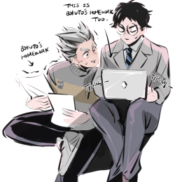 suisei-yen:  Akaashi : You will be graduated and I can’t be with you ALL THE TIME, Bokuto-San. 