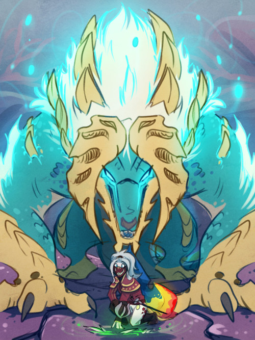 aeritus:  Found a golden crown Zinogre the other day, it was BIG-COMMISSIONS OPEN-