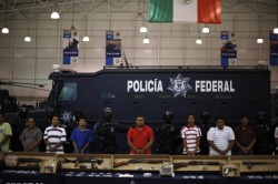drugwar:  Mexican Police Arrest 12 Drug Traffickers 